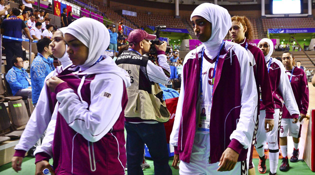 La selección femenina de Qatar se niega a jugar si la prohiben hacerlo con el 'hijab'