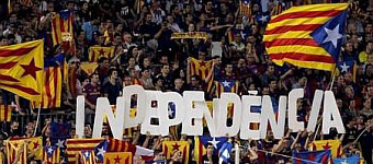 Barça y Espanyol jugarán donde
quieran si hay independencia