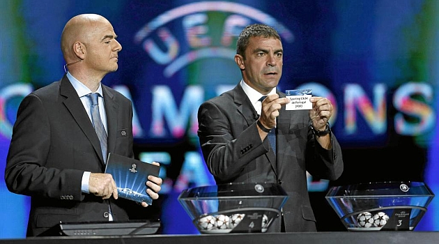 La UEFA planea cambios en los bombos del sorteo de Champions