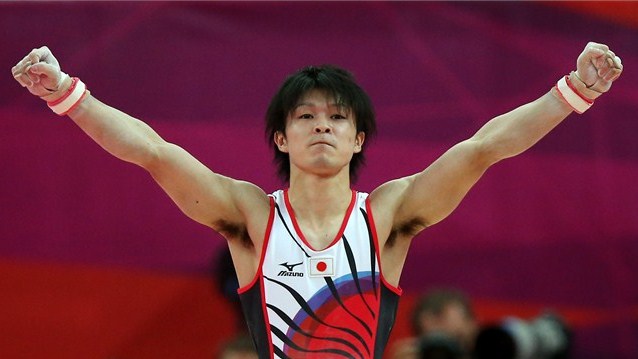 Uchimura, primer gimnasta en ganar tres ttulos mundiales consecutivos