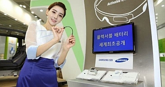 Baterías flexibles de Samsung
