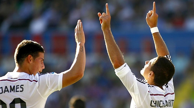 Chicharito: En el Madrid todos queremos
jugar el mayor tiempo posible