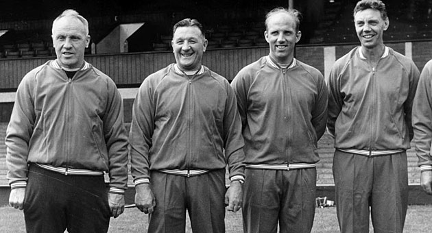 Shankly, Paisley, Moran y Fagan / Bob Thomas