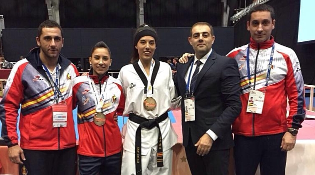 Eva Calvo logra en -57 kilos el segundo oro para Espaa