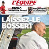 Francia defiende a Zidane