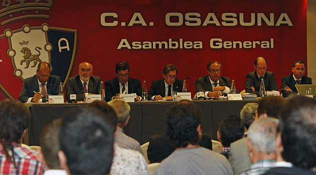 Asamblea general de Osasuna el ao pasado / Marca