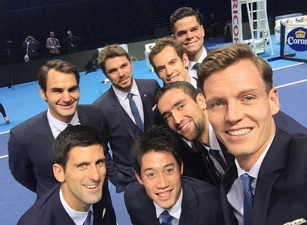 El 'selfie' ms exclusivo del tenis mundial