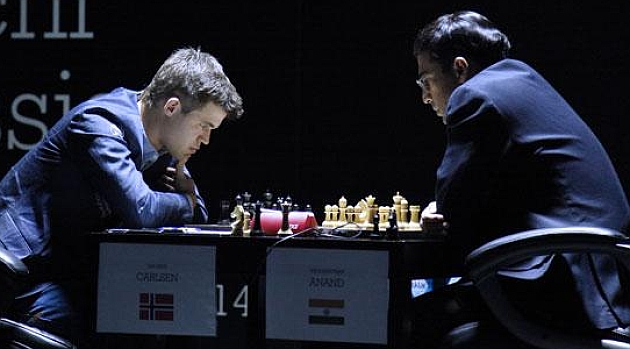 Carlsen derriba el muro de Berln de Anand