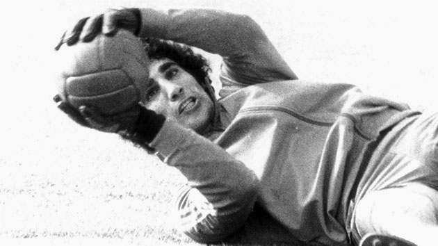 Daniel Carnevalli, durante un partido con la UD Las Palmas en la temporada 77-78. FOTO: ARCHIVO MARCA