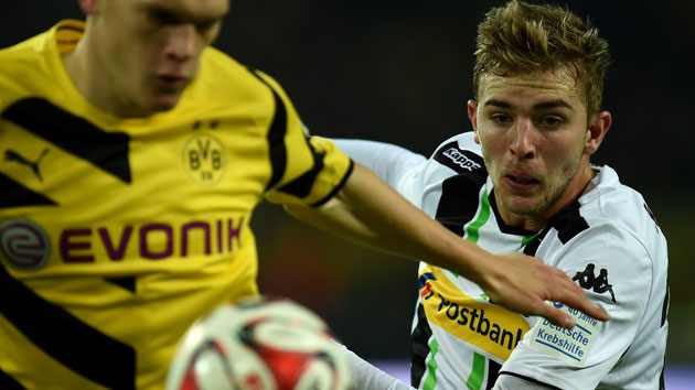 Kramer, durante el partido contra el Dortmund. / FOTO: AFP