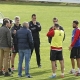 Monchi se rene con Emery y los capitanes en la Ciudad Deportiva