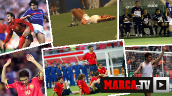 Los 10 peores momentos de la selección española