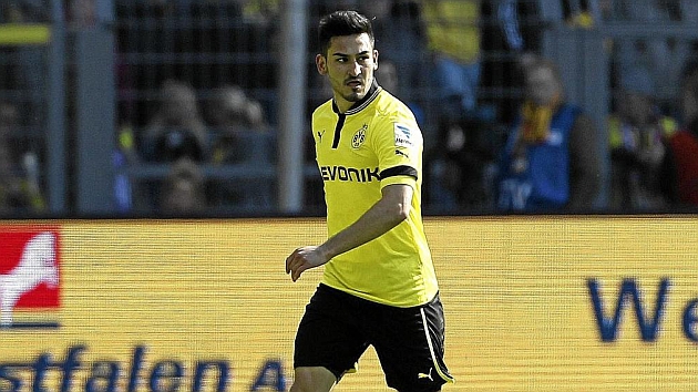 Gndogan, en un partido con el Borussia Dortmund. / CHEMA REY (MARCA)