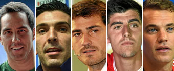 ¿Quién debe ser el portero del Once Mundial de FIFA FIFPro 2014?