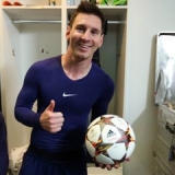 Messi: Feliz de superar el rcord de un jugador fenomenal como Ral