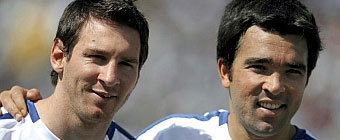 Messi y Deco