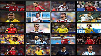 Elige a los cuatro defensas del Once Mundial de FIFA FIFPro 2014