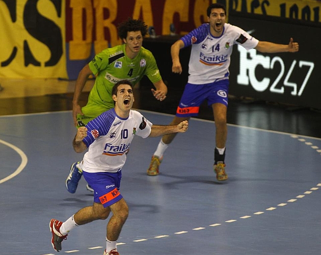 Adri Prez celebra un gol del Granollers / Fotos: Francesc Adelantado