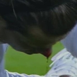 Bale sustituido por un fuerte golpe en la nariz