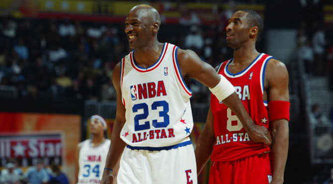 El 'agraviado' Jordan se rinde a Kobe Bryant, el hermano de Pau Gasol