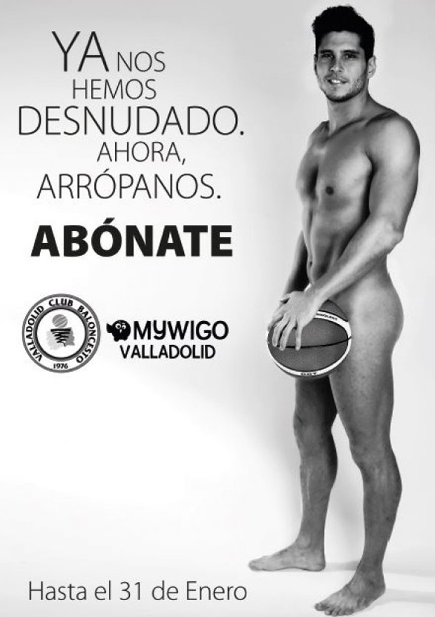 El Baloncesto Valladolid se desnuda en busca de abonos