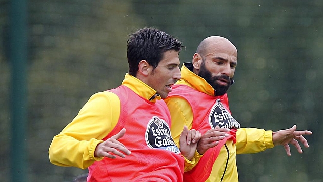 Juan Carlos y Manuel Pablo durante un entrenamiento. Foto: Amador Lorenzo