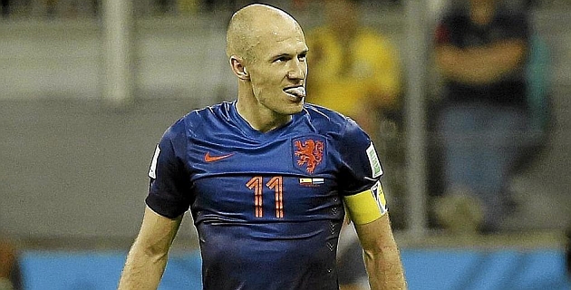 Robben, 'deportista del ao' en Holanda