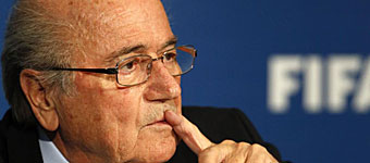 Blatter, sobre el árbitro de la final: Se dicen muchas cosas que no deberían saberse