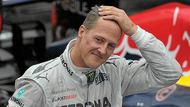 Schumacher, en su etapa en Mercedes. / AFP