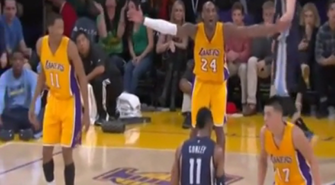 Kobe explota y muestra su lado ms cruel con la 'CeLincienta' de la NBA