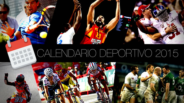 Calendario deportivo de 2015