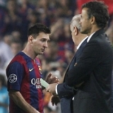 Distanciamiento entre
Messi y Luis Enrique