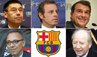 Presidentes del Barcelona