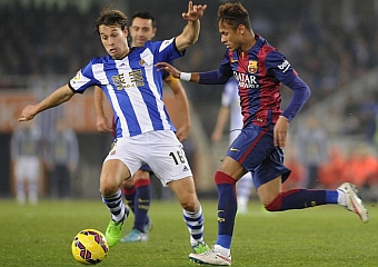 Canales resta importancia a la suplencia de Messi y Neymar