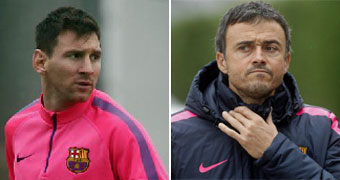 Messi y Luis Enrique, condenados a entenderse