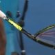 Serena pag su frustracin... cargndose la raqueta
