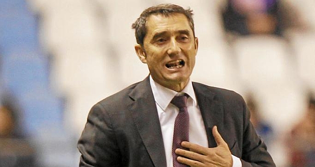 Ernesto Valverde (50), un entrenador expresivo. Foto: Amador Lorenzo