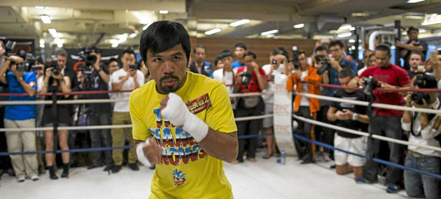 El filipino Manny Pacquiao / foto: REUTERS
