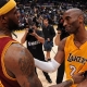 Kobe se re de LeBron por fallar un mate cantado en un duelo generacional histrico