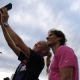 El 'selfie' de Nadal y Wozniacki