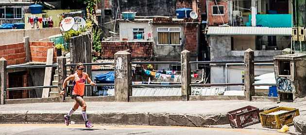 Fernanda Maciel, en la favela Da Rocinha