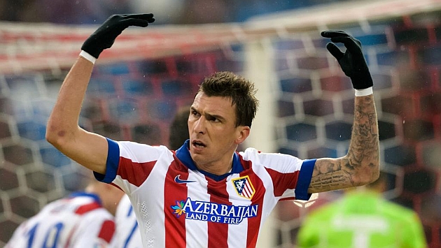 Mandzukic celebra un gol. Foto: AFP