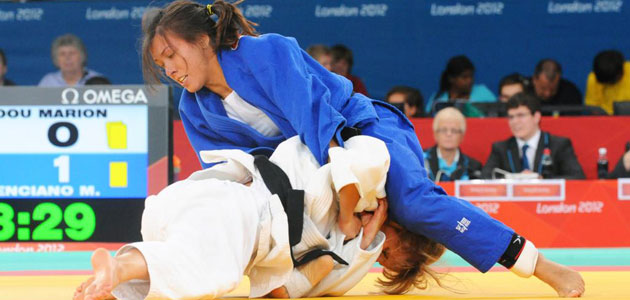 Mnica Merenciano durante un combate de los Juegos de Londres. FOTO: CPE