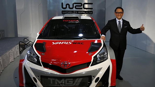 Presentacin del nuevo Toyota para el Mundial de Rallies. Foto: RTRPIX