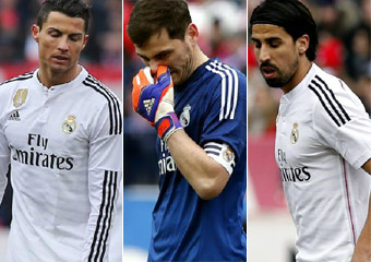 Cristiano, Khedira y Casillas, los sealados