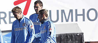 Simeone piensa en el tridente Torres-Mandzukic-Griezmann para Vigo