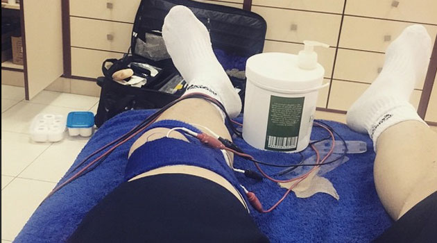 Halilovic anuncia su importante
lesin de rodilla en instagram
