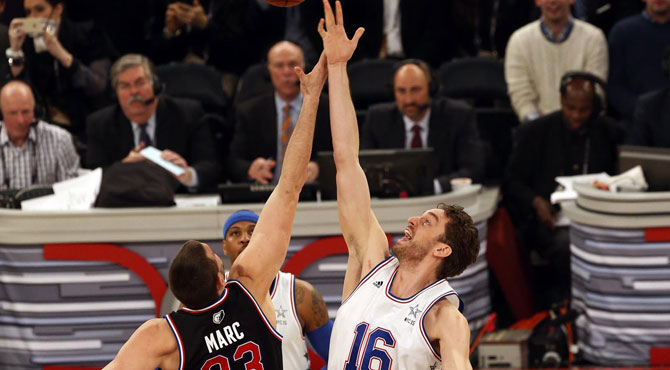 All Star NBA 2015: Marc y Pau Gasol; un salto para la historia del  baloncesto español... y mundial - MARCA.com