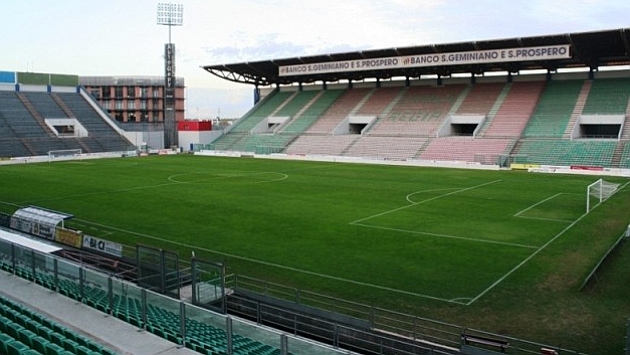 Estadio Citt del Tricolore en la localidad de Reggio Emilia / FOTO: Reggianacalcio.it