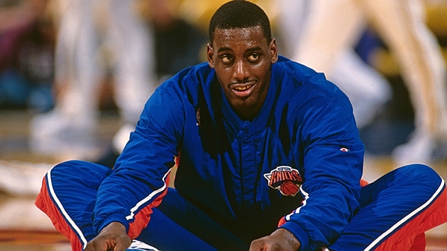 Anthony Mason cuando entrenaba con los Knicks / FOTO: Nba.com